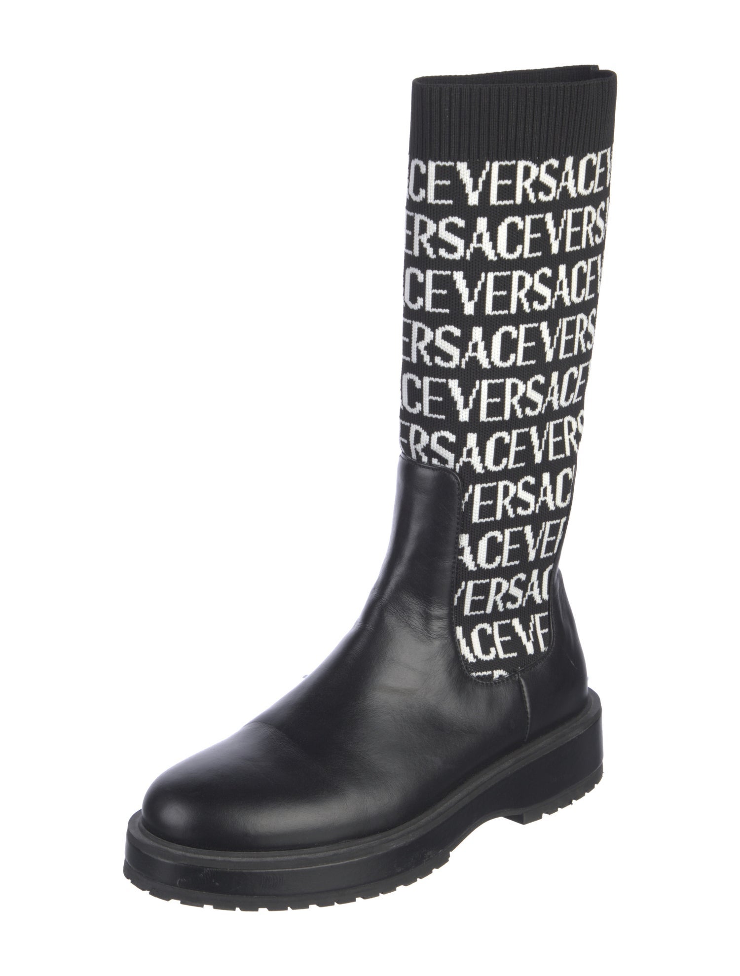 Versace Printed Boots