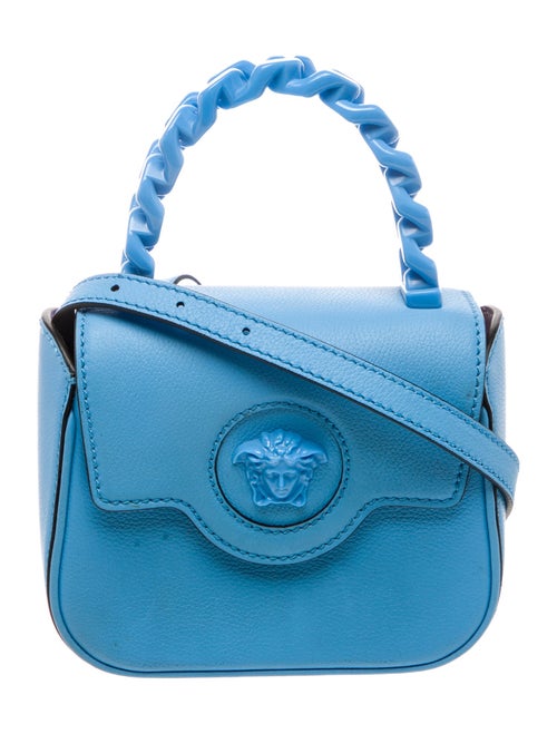 Versace Leather Top Handle Bag