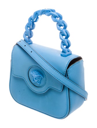 Versace Leather Top Handle Bag
