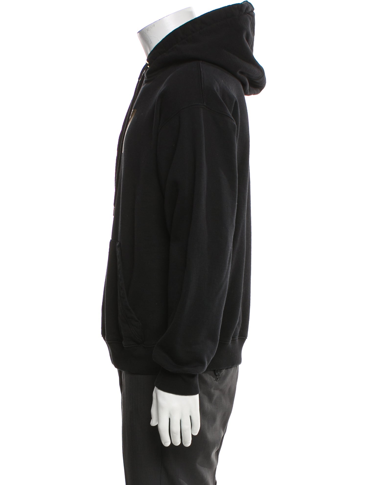 Versace Graphic Print Crew Neck Hoodie