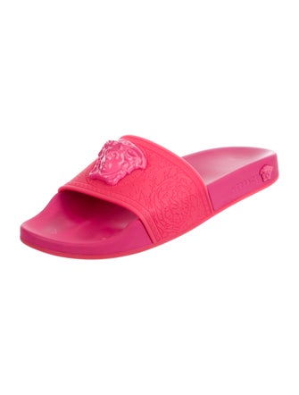 Versace Medusa Insignia Rubber Slides