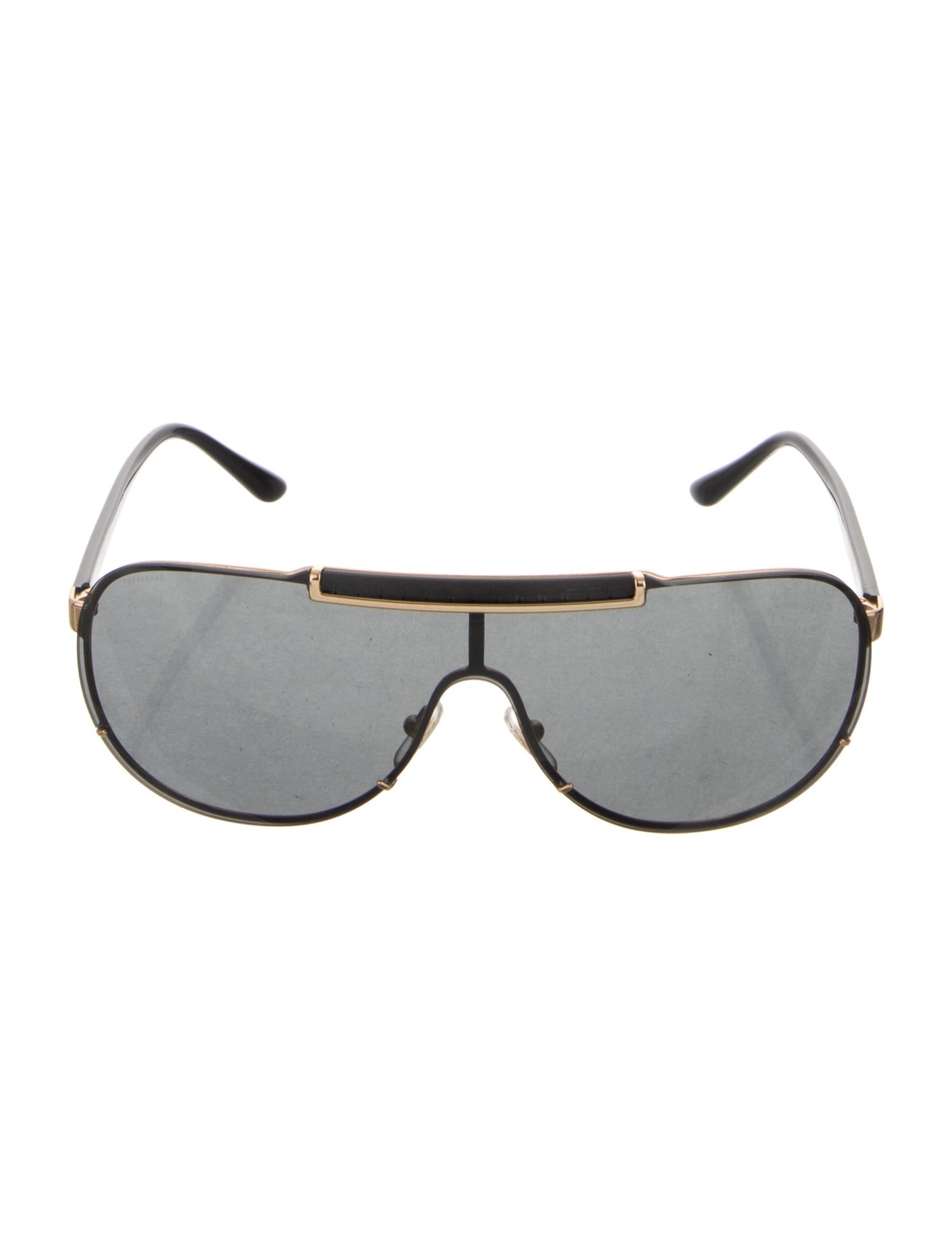 Versace Shield Tinted Sunglasses