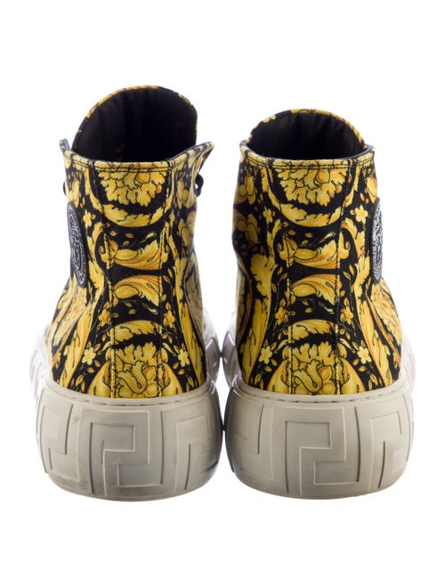 Versace Canvas Printed Sneakers