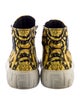 Versace Canvas Printed Sneakers