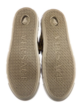 Versace Canvas Printed Sneakers