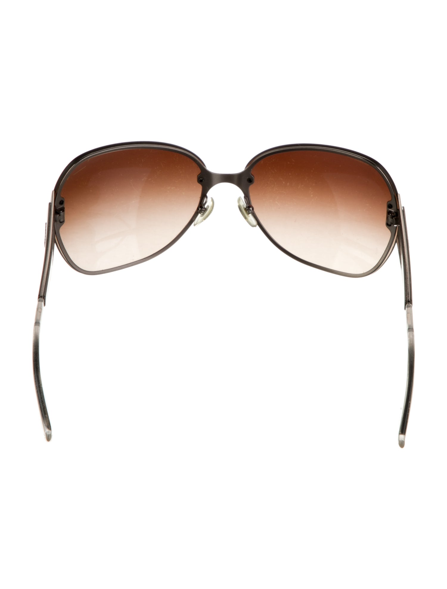 Versace Oversize Gradient Sunglasses