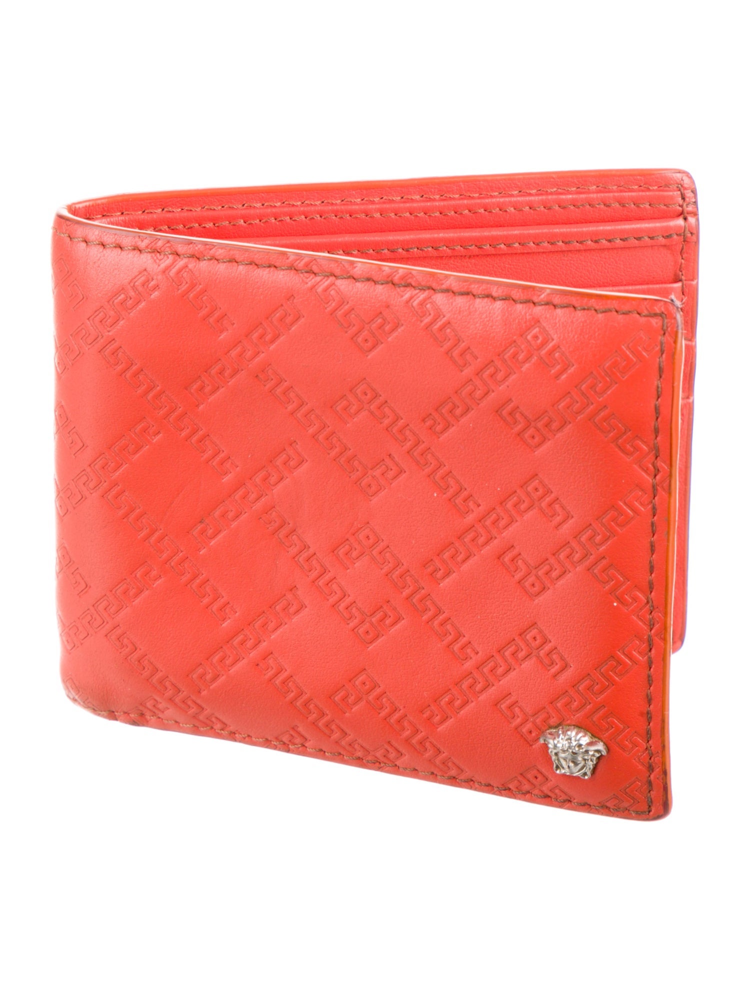 Versace Leather Bifold Wallet