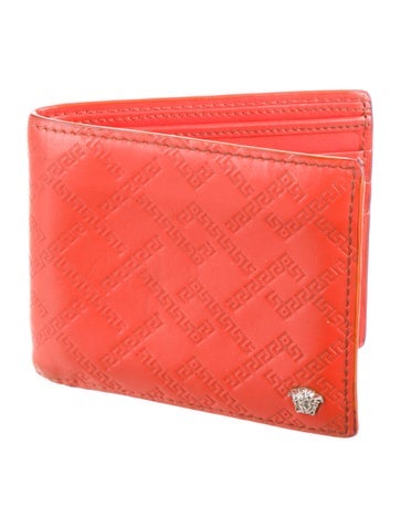 Versace Wallets Leather Bifold Wallet