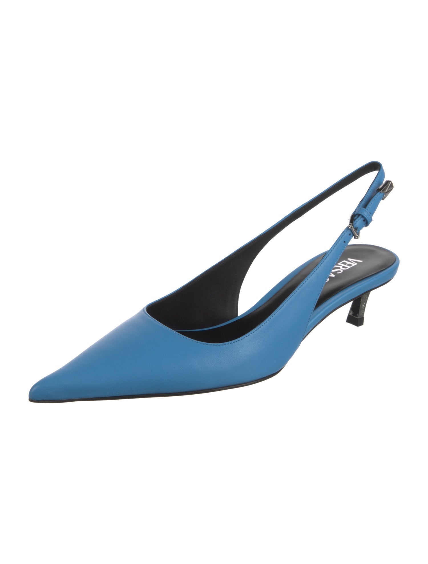 Versace Leather Slingback Pumps