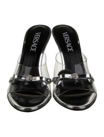 Versace PVC Bow Accents Slides