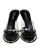 Versace PVC Bow Accents Slides