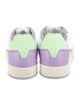 Versace Leather Colorblock Pattern Sneakers