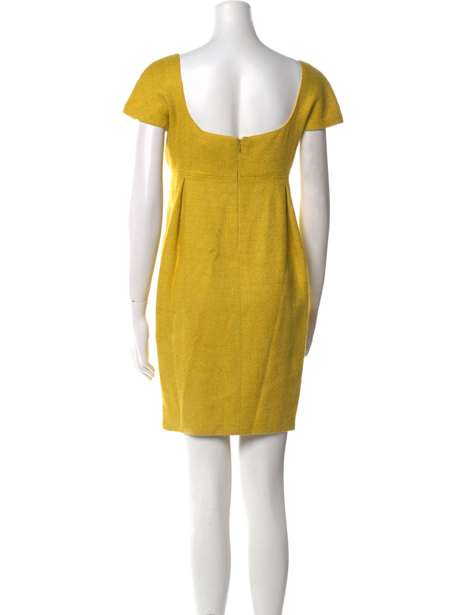 Versace Vintage Mini Dress - Yellow Dresses, Clothing - VES193536 | The  RealReal