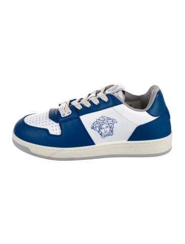 Versace Sneakers Leather Colorblock Pattern 7