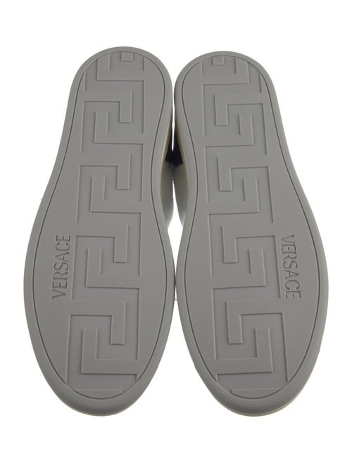 Versace Leather Printed Sneakers