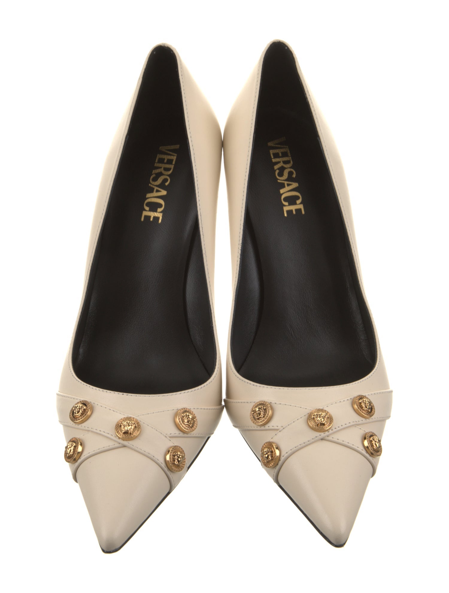 Versace Leather Pumps