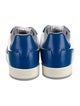 Versace Leather Colorblock Pattern Sneakers