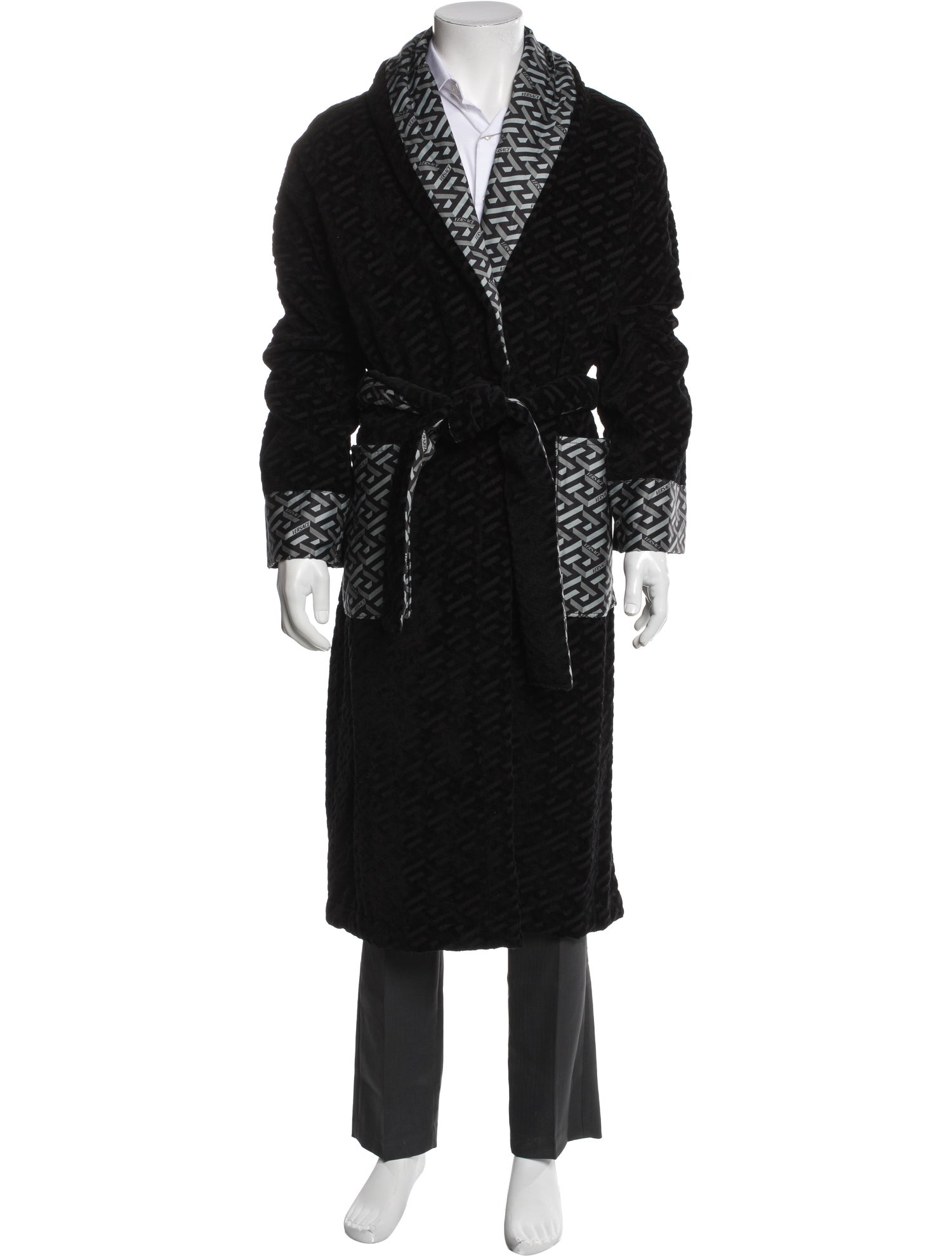 Versace Printed Robe