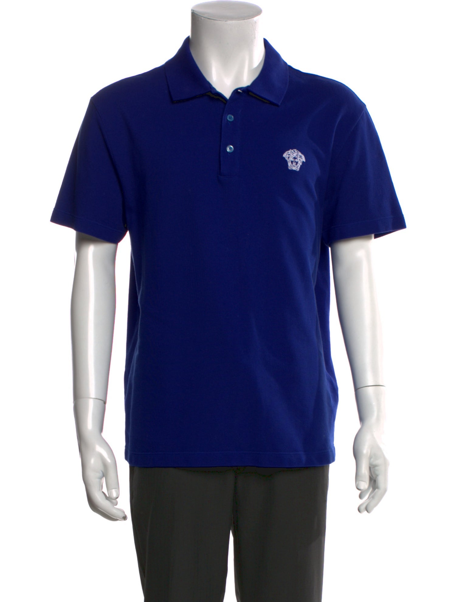 Versace Collar Short Sleeve Polo Shirt