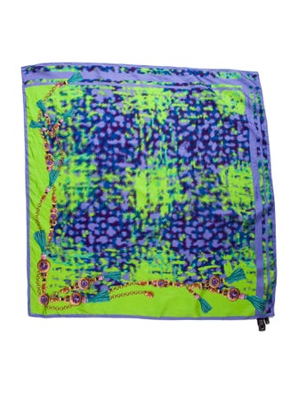 Versace Silk Printed Scarf