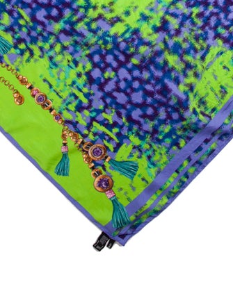 Versace Silk Printed Scarf
