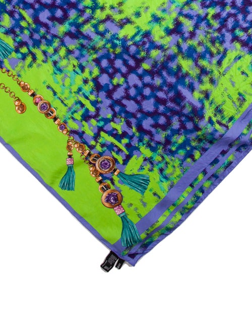 Versace Silk Printed Scarf