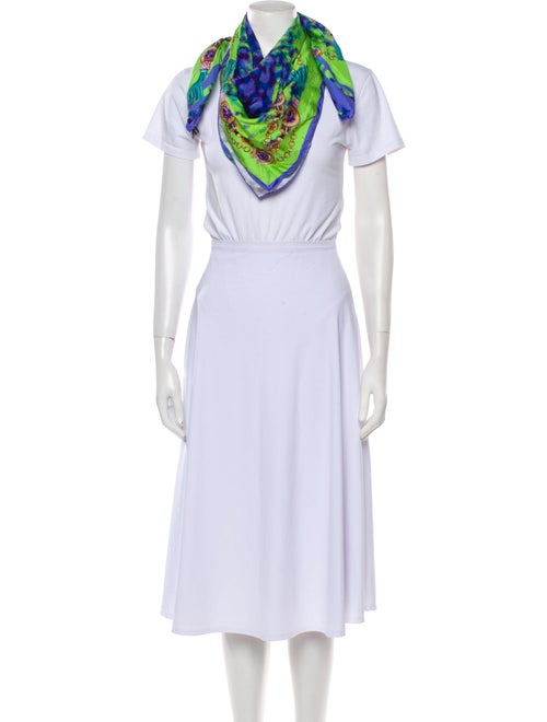 Versace Silk Printed Scarf