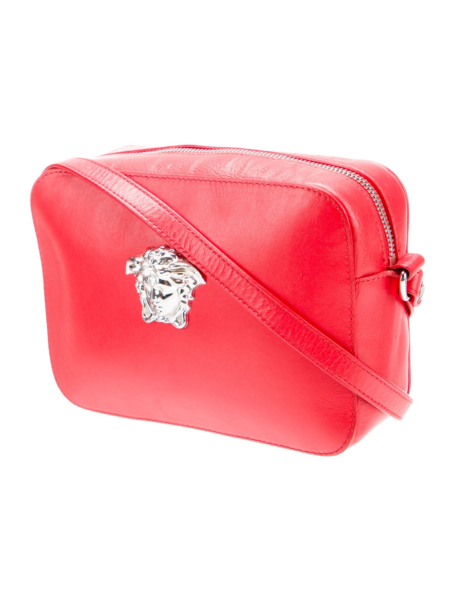 Versace Leather Crossbody Bag