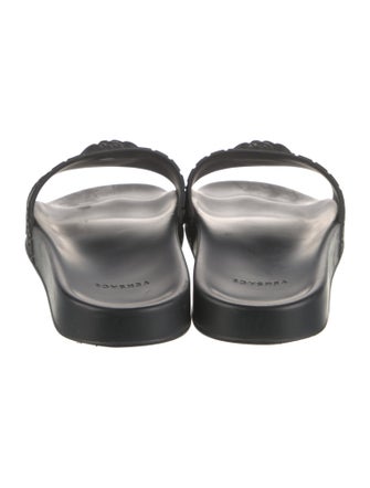 Versace Grecca Pattern Rubber Slides