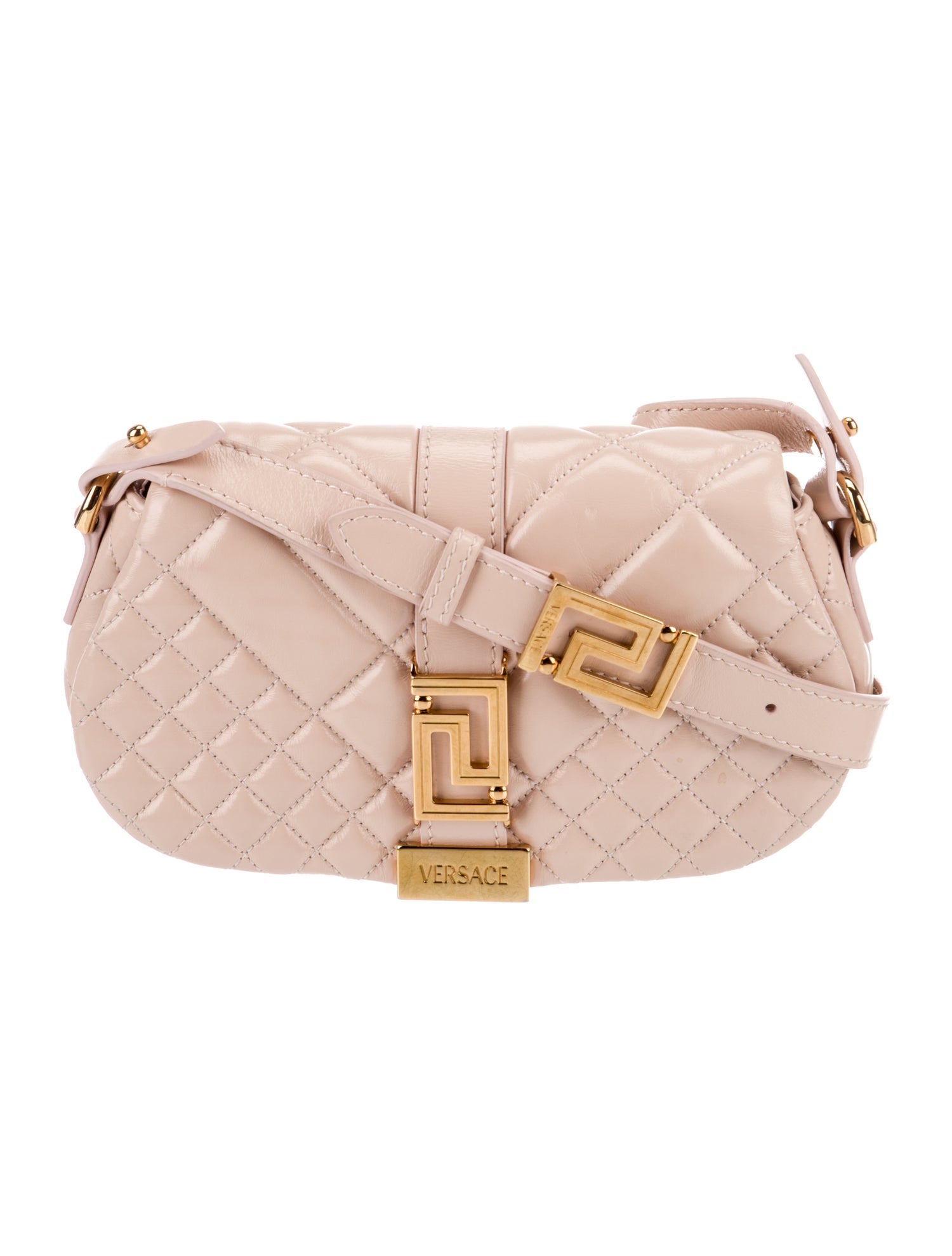 Versace Leather Shoulder Bag