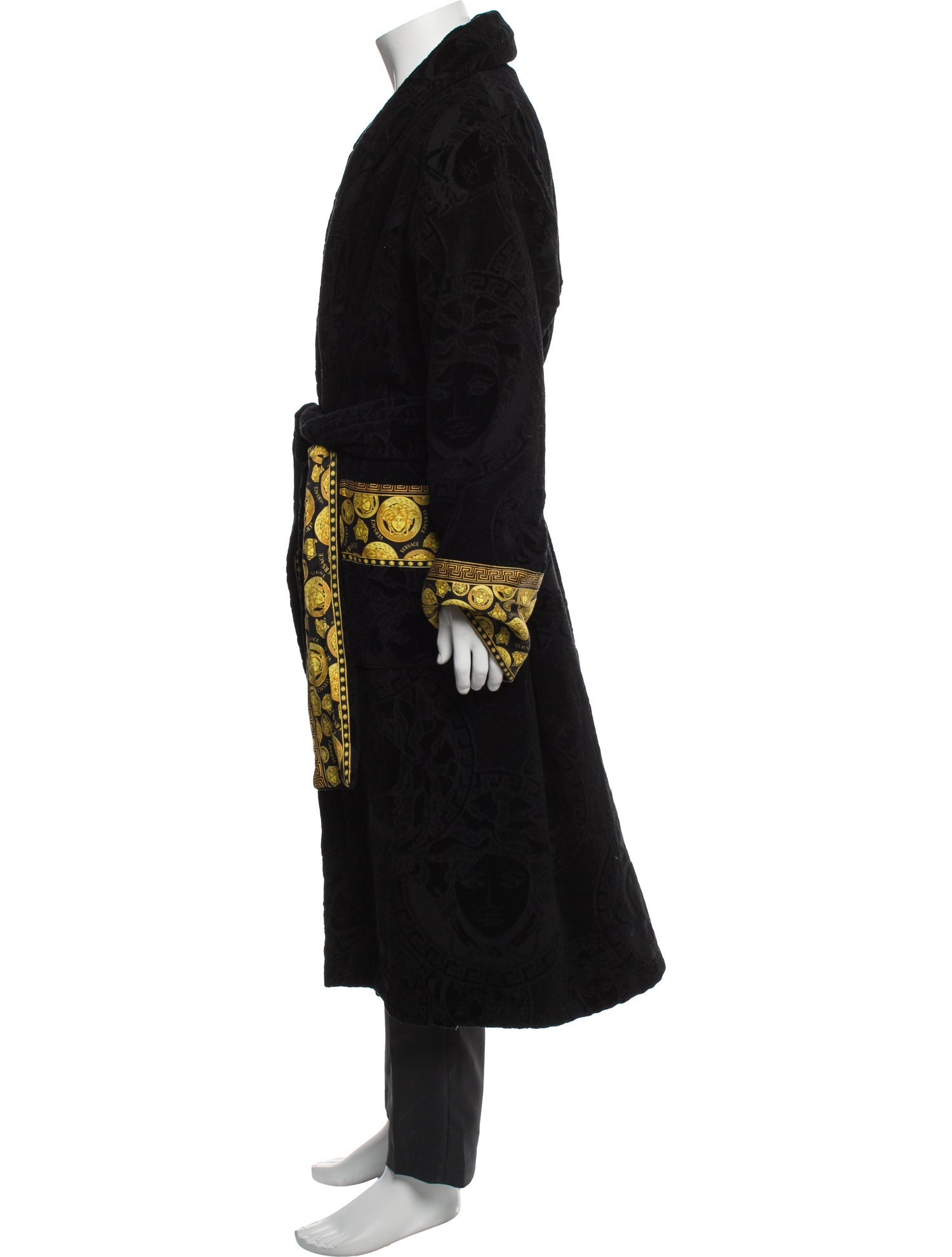 Versace Graphic Print Robe