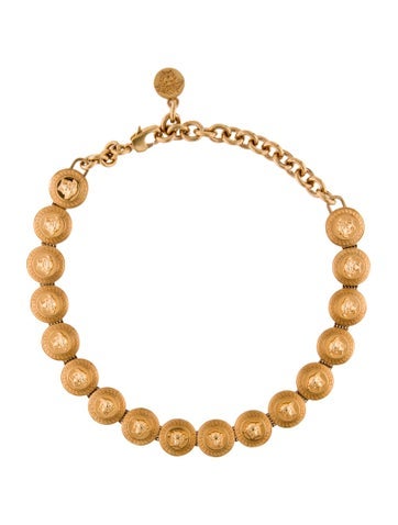 Versace Choker Tribute Medusa Necklace