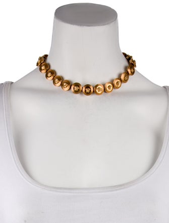 Versace Tribute Medusa Choker Necklace