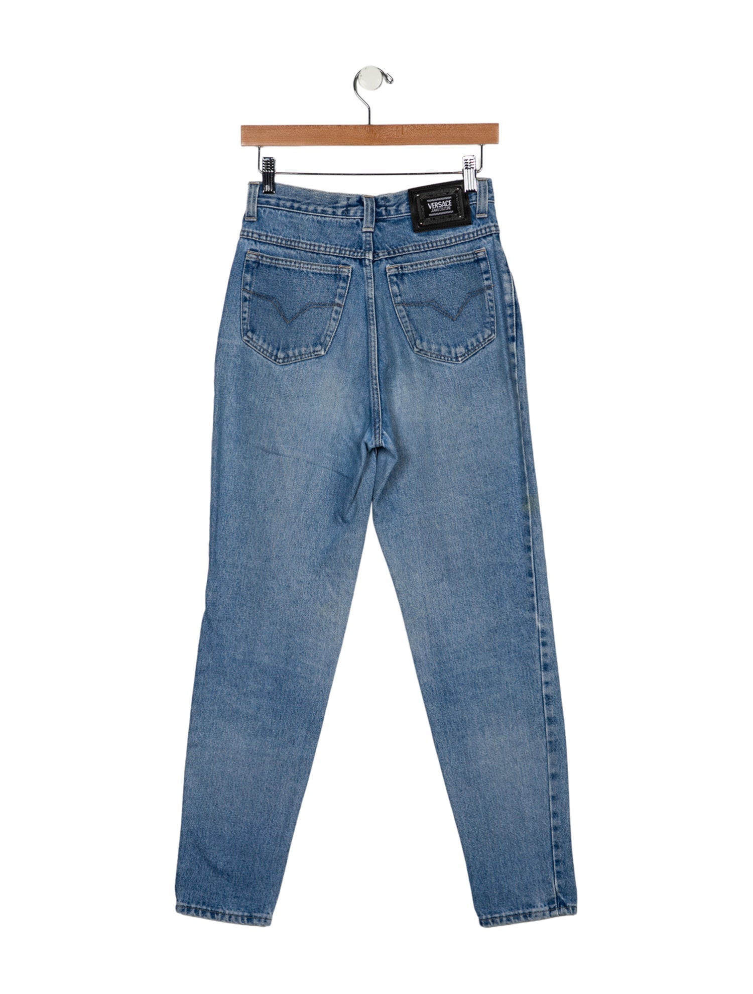 Versace High-Rise Skinny Leg Jeans