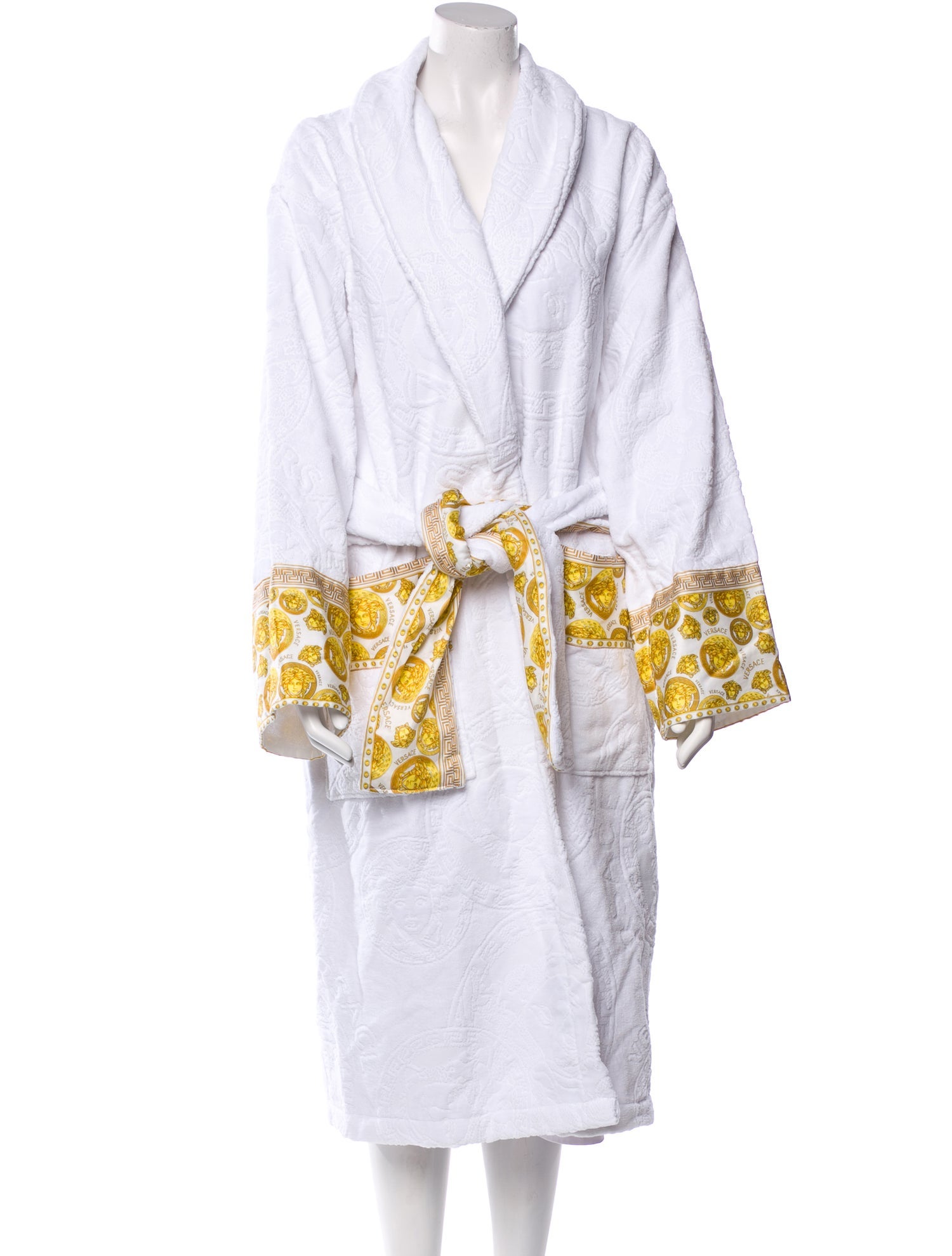 Versace Printed Robe w/ Tags