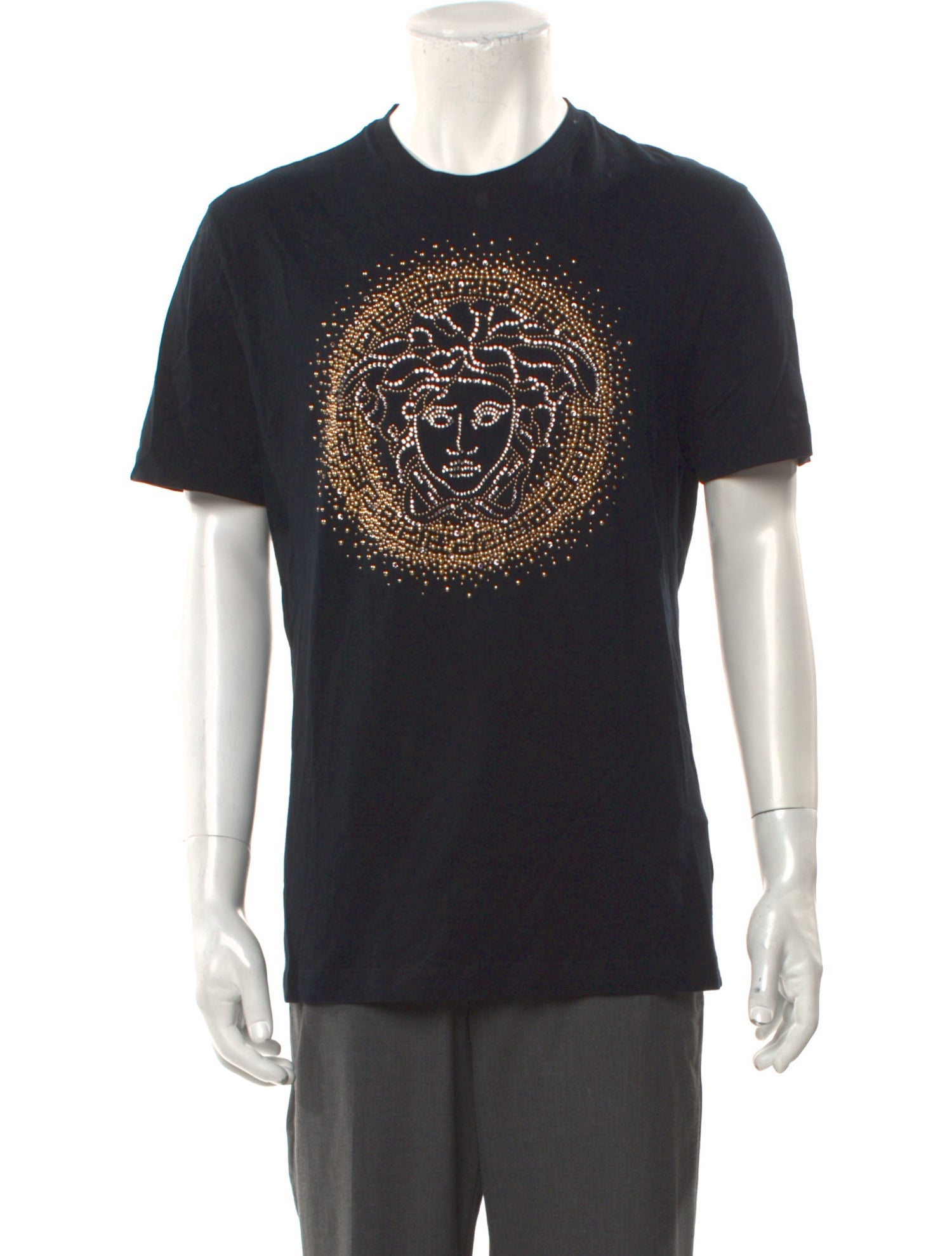 Versace Medusa Insignia Crew Neck T-Shirt
