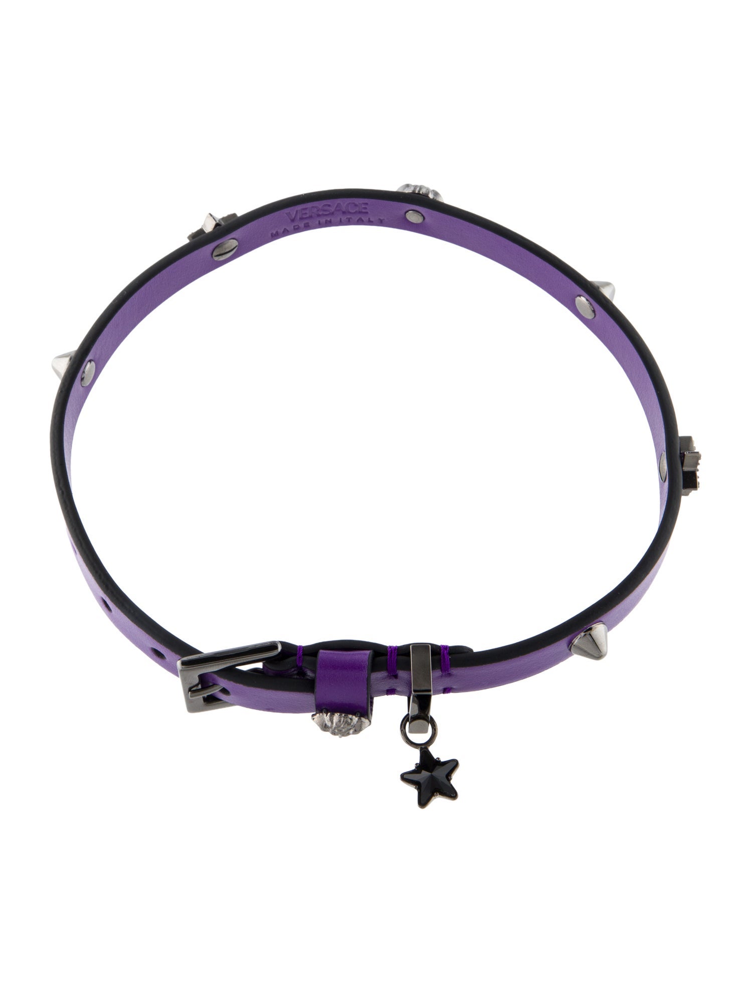 Versace Medusa Studded Choker