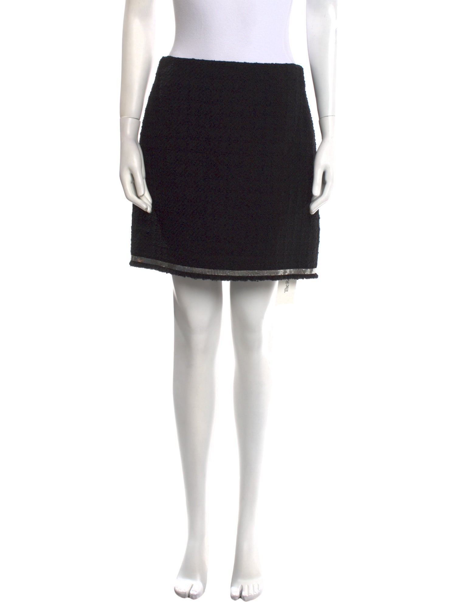 Versace Wool Mini Skirt