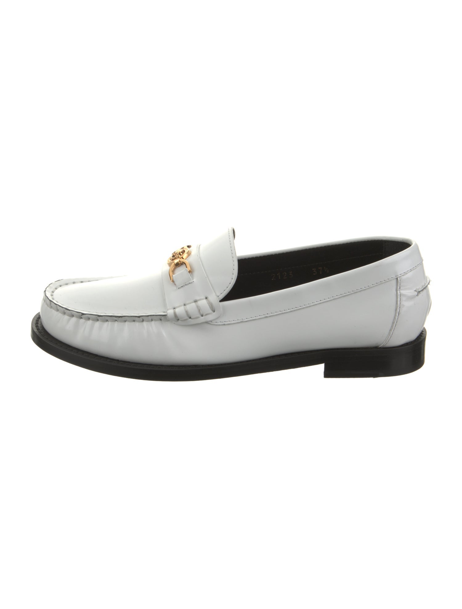 Versace Leather Loafers