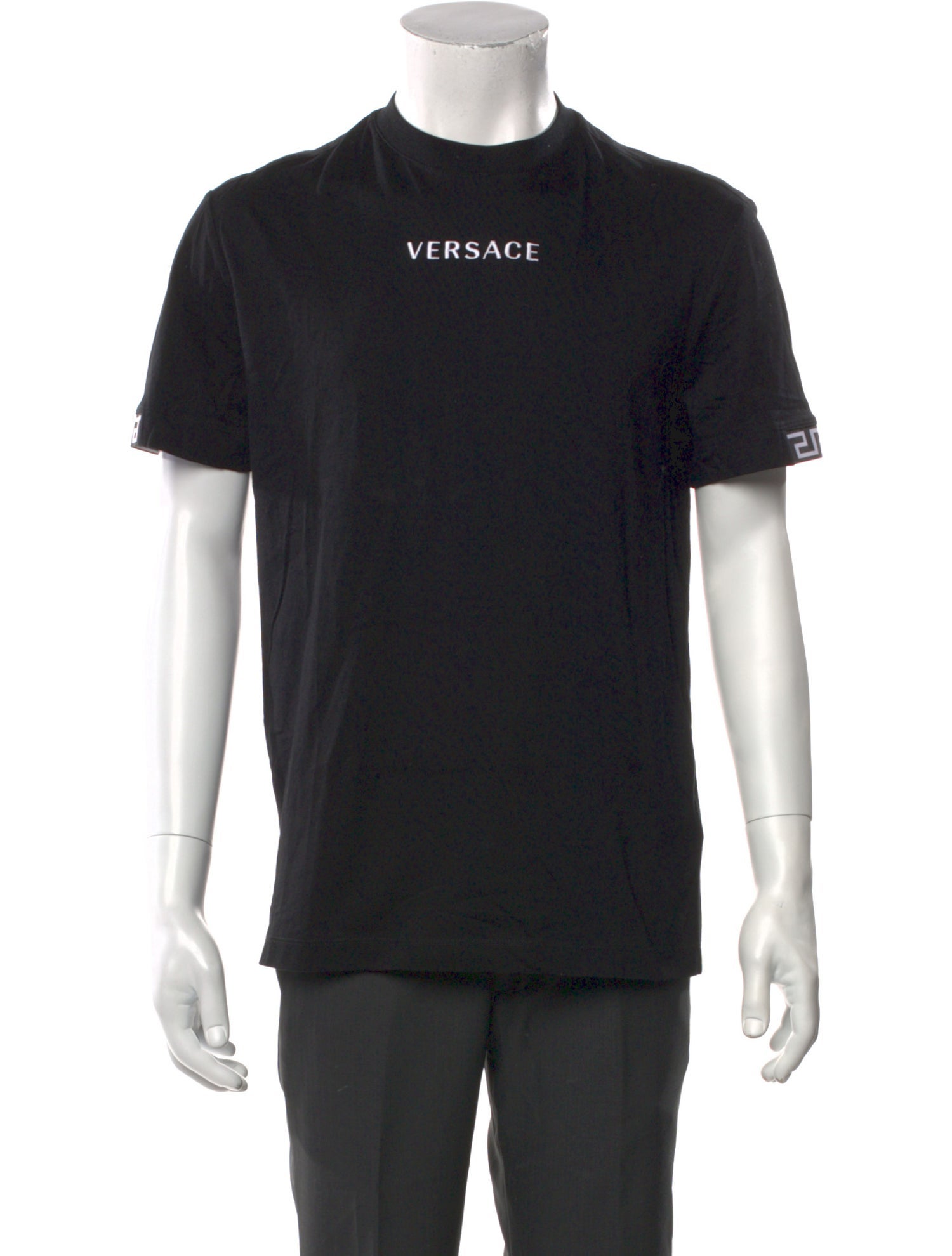 Versace Graphic Print Crew Neck T-Shirt