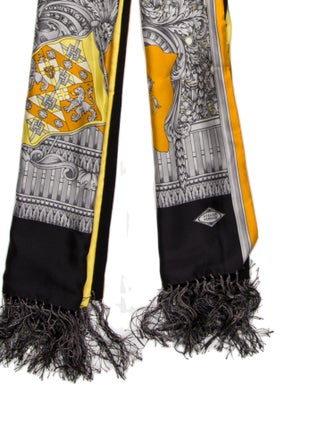 Versace Silk Printed Scarf