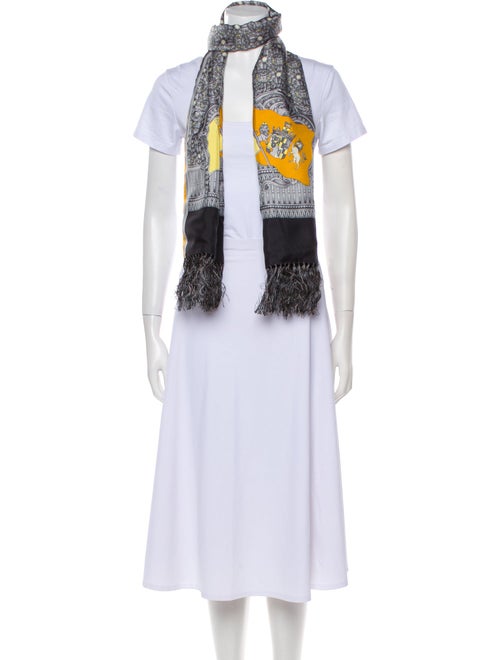 Versace Silk Printed Scarf