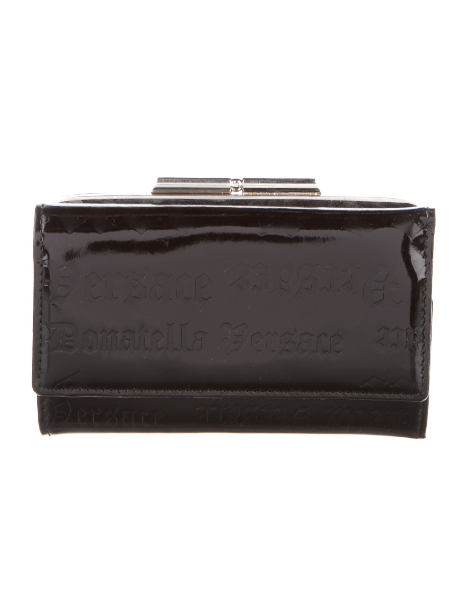 Versace Patent Leather Wallet