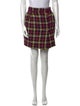 Versace Virgin Wool Mini Skirt