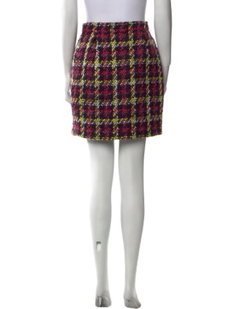 Versace Virgin Wool Mini Skirt