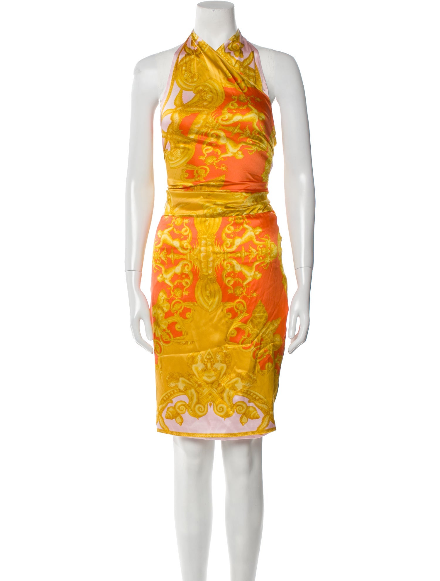 Versace Vintage Midi Length Dress