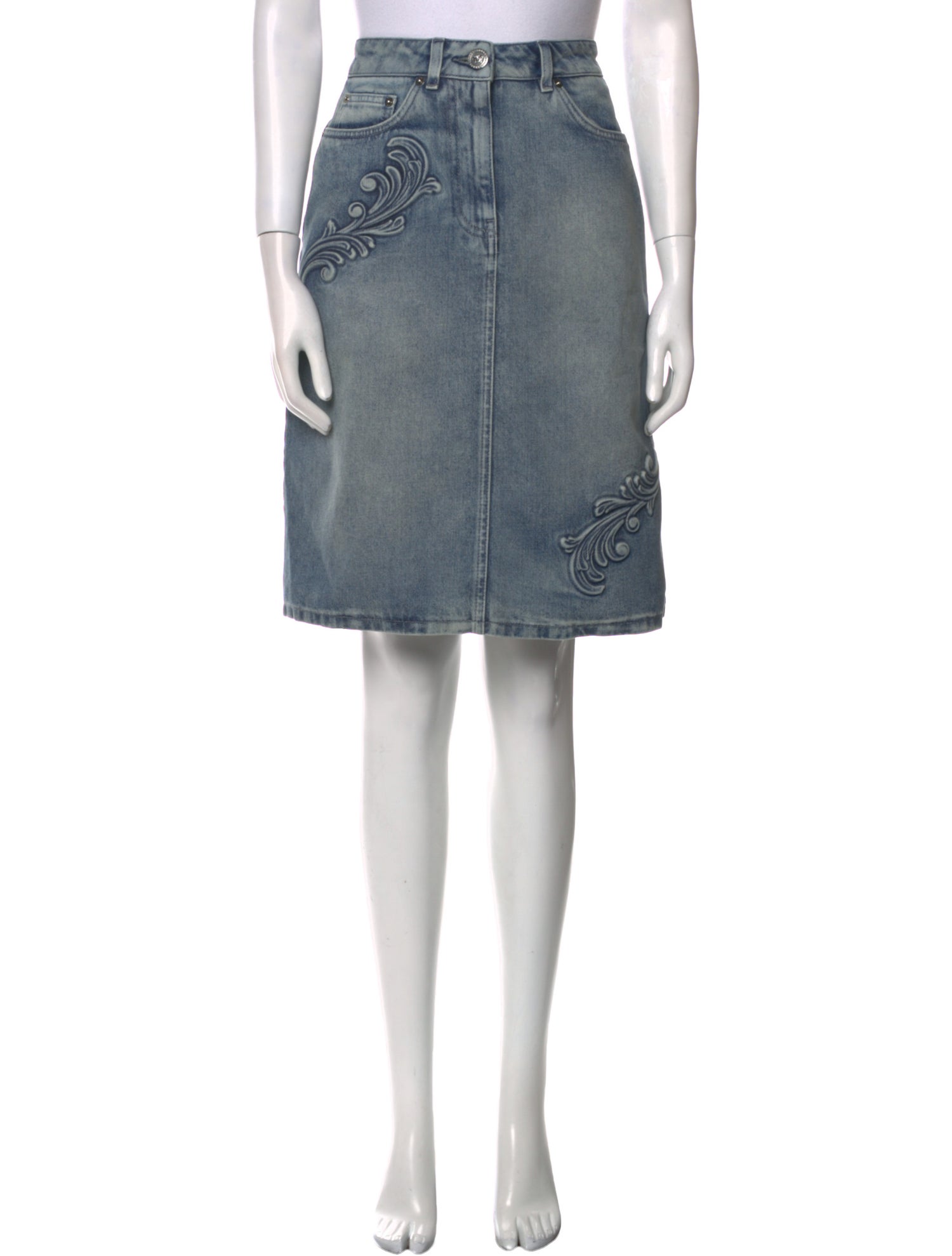 Versace Knee-Length Skirt w/ Tags