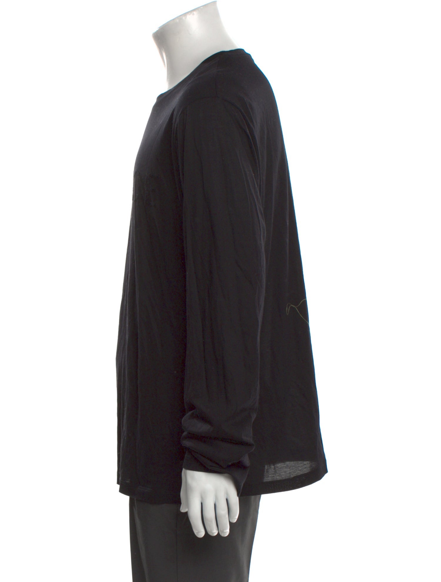 Versace Crew Neck Long Sleeve T-Shirt