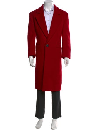 Versace Wool Overcoat