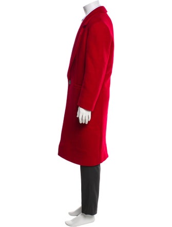 Versace Wool Overcoat